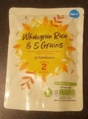 Wholegrain Rice & 5 Grains By Sainsbury's , code 00313452