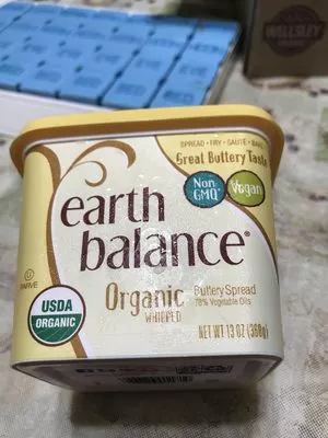 Organic whipped buttery spread Earth Balance , code 0033776011710