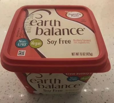 Earth balance, soy free buttery spread Earth Balance 15oz (425g), code 0033776011895