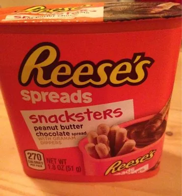 Reese's Spread Snacksters Hershey , code 0034000124121