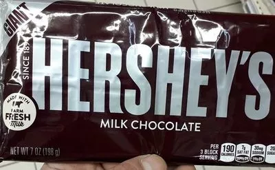 Hershey Giant Milk Chocolate  6 g, code 0034000190454