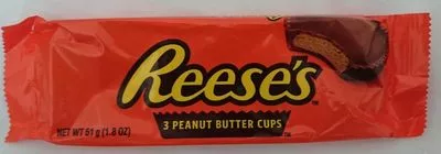 'Reese''s Cups 3pieces Beurre De Cacahuètes' Hershey's, Reeses 51 g (3 cups), code 0034000440115