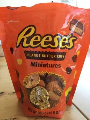 Miniatures peanut butter cups Hershey's 385 g, code 0034000445097