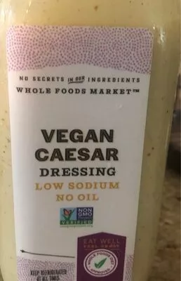 Vegan caesar dressing Whole Foods Market , code 0034683349637