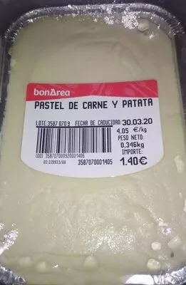 Pastel de carne y patata Bonarea , code 00358707000920001406