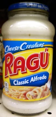 Classic alfredo cheese creations sauce, classic alfredo Ragú, Unilever 16 oz (454 g), code 0036200013694