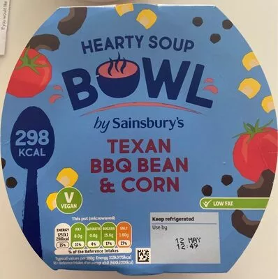 Hearty soup bowl By sainsbury's , code 00367202