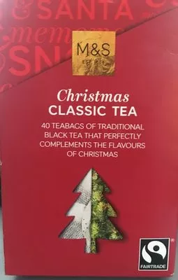 Christmas Cassic Tea Marks & Spencer 125 g e, code 00372800