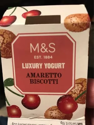 Luxury Yogurt Amaretto Biscotti M&S , code 00374651