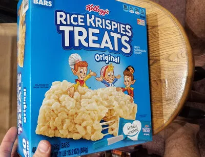 Rice krispies treats, the original Kellogg's , code 0038000077814