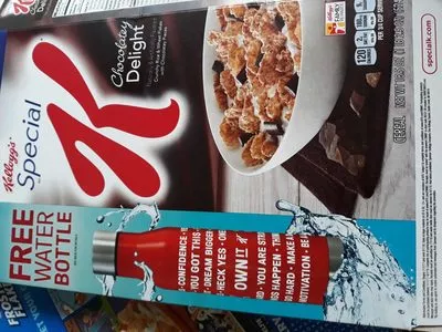 Chocolatey delight cereal, chocolatey Kelloggs Special 524 g, code 0038000143632