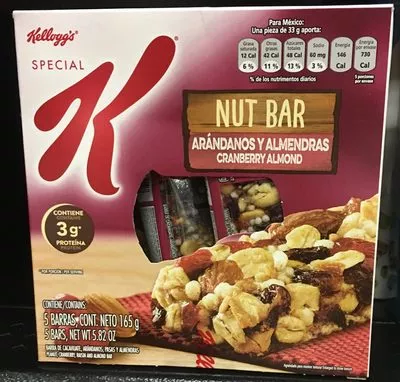 Special K Nut Bar Kelloggs 165 g, code 0038000148002