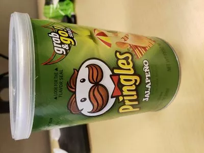 Jalapeno potato crisps, jalapeno Pringles 2.5oz, code 0038000169335