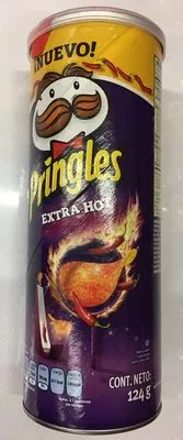 Pringles Extra Hot Pringles 124 g, code 0038000185212