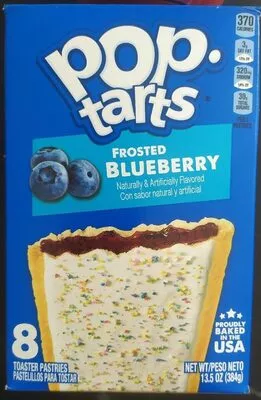 Frosted blueberry toaster pastries  , code 0038000222559