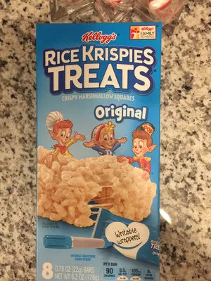 Original crispy marshmallow squares, original Kellogg's , code 0038000265006