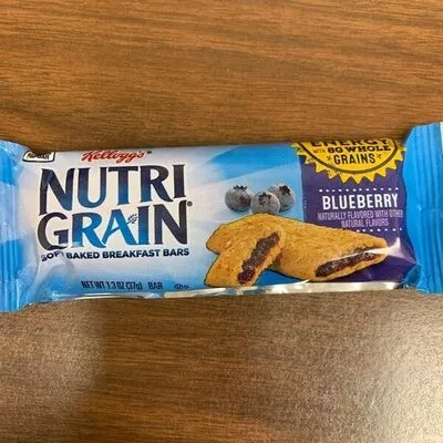 Kellogg's Nutri-Grain Cereal Bars Blueberry 1.3oz Nutri Grain , code 0038000357213