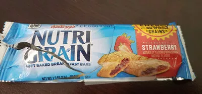 Kellogg's Nutri-Grain Cereal Bars Strawberry 1.3oz kelloggs 1.3 oz, 37g, code 0038000359217