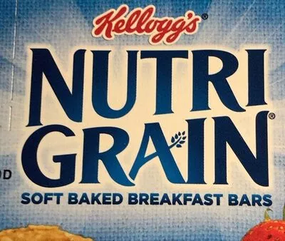 Kelloggs nutrigrain strawberry cereal bars Kellogg's , code 0038000359484