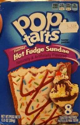 Toaster pastries, frosted hot fudge sundae Kellogg's 400 (8 * 50 g), code 0038000500381