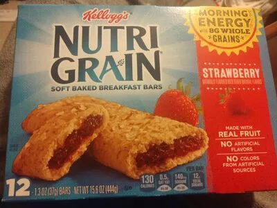 Kellogg's nutrigrain bars Kellogg's , code 0038000924460