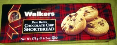 Walkers Chocolate Chip Shortbread Walkers 175 g, code 0039047001824