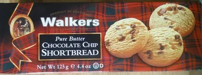 Pure butter shortbread Walkers 125 g e, code 0039047011496