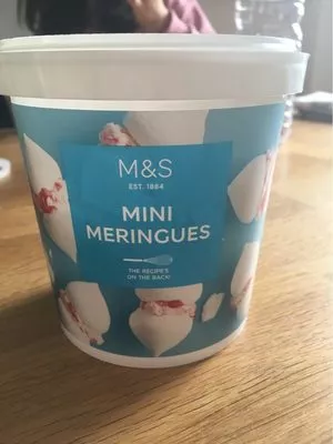 Mini meringues Marks & Spencer , code 00399777