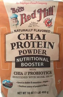 Chai protein powder  16 oz, code 0039978003485