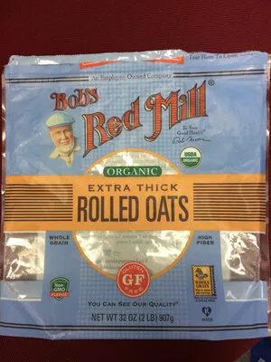 Organic extra thick rolled oats Bob's Red Mill 32 oz, code 0039978013866