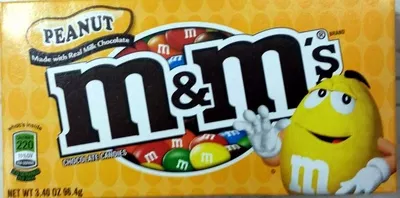 Chocolate candies M&M's 3.40 OZ (96.4 g), code 0040000294801