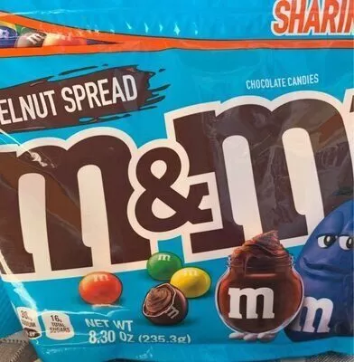 Hazelnut spread chocolate candies, hazelnut spread m&m's 235.3 g, code 0040000541349