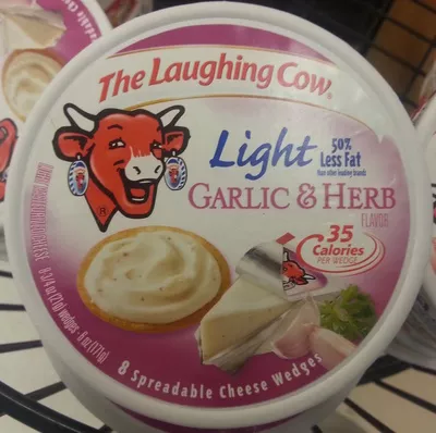 Light Garlic & Herb The Laughing Cow 6 oz, code 0041151074816