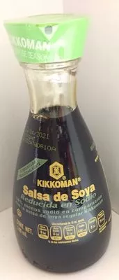 SALSA DE SOYA REDUCIDA EN SODIO KIKKOMAN 148 ml, code 0041390001314