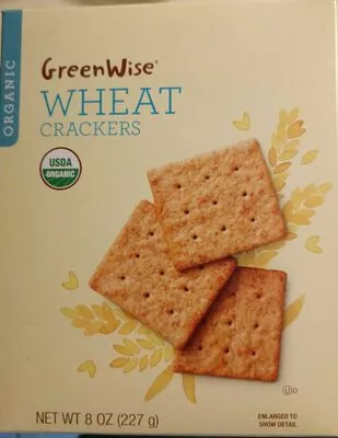 Wheat crackers Greenwise, Publix 8 oz (227 g), code 0041415078093