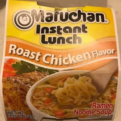 Ramen noodle soup, roast chicken Maruchan, Maruchan  Inc. 64 g, code 0041789001574