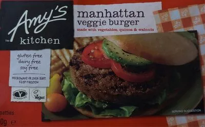 Manhattan Veggie Burger Amy’s Kitchen 270g, code 0042272009435