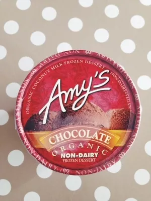 Glace au chocolat végane Amy's Kitchen 473mL, code 00422720105530