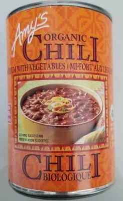 Medium Chili With Vegetables Amy's 398 ml, code 0042272905119