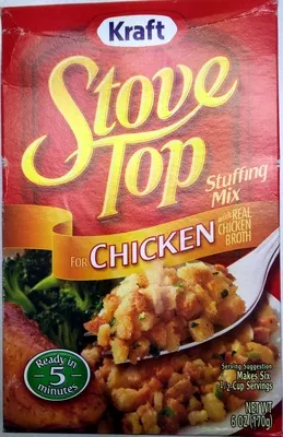 Stove Top Stuffing Mix for  Chicken Kraft 6 OZ (170g), code 0043000285213