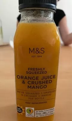 Orange Juice & Crushed Mango M&S , code 00434362