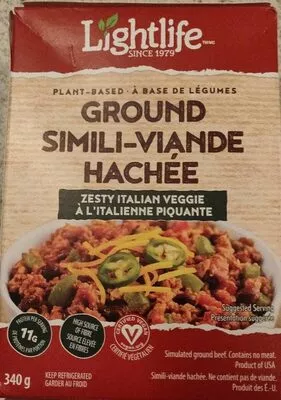 Ground simili-viande hachée Italienne piquante  , code 0043454000462