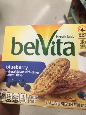 Biscuits blueberry Belvita , code 0044000028299