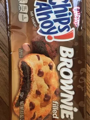 Nabisco chips ahoy! cookies brownie filled 1x9.5 oz Nabisco , code 0044000033941