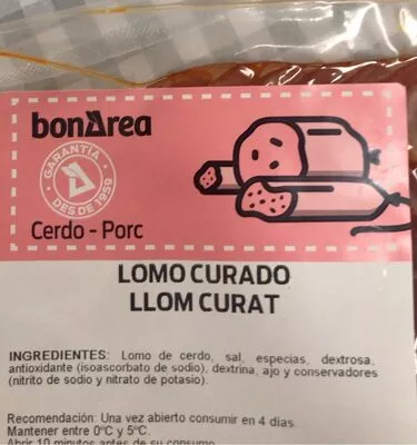 Lomo curado bonarea , code 00444822601620001642