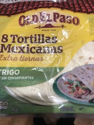 8 tortillas mexicanas Old el Paso 326 g, code 0046000283265