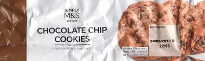 Chocolate Chip Cookies Marks & Spencer, M&S 200 g, code 00469258