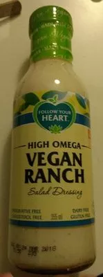 Vegan ranch sauce Follow Your Heart , code 0049568401355