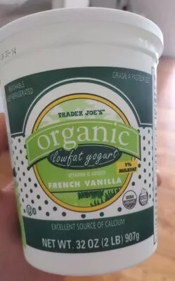 Organic low fat yogurt - French vanilla M&S 100 g, code 00508056