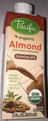 Organic almond Pacific Foods of Oregon Inc. 8 fl oz, code 0052603065061